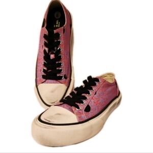 ARTICLE NO. 1007 Low-top Vulcanized Sneaker Purple/Red Men's Size 8